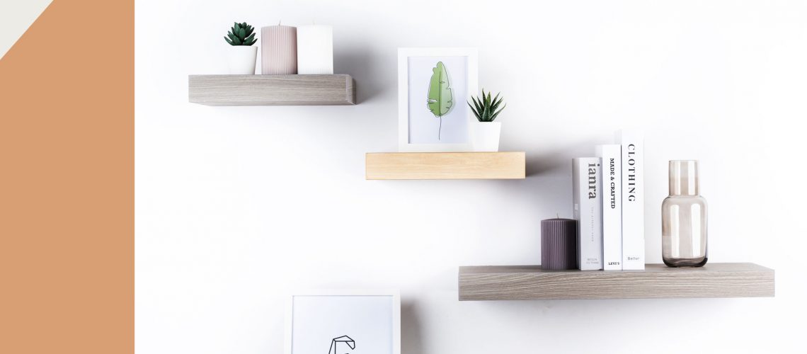 ชั้นวางของติดผนัง